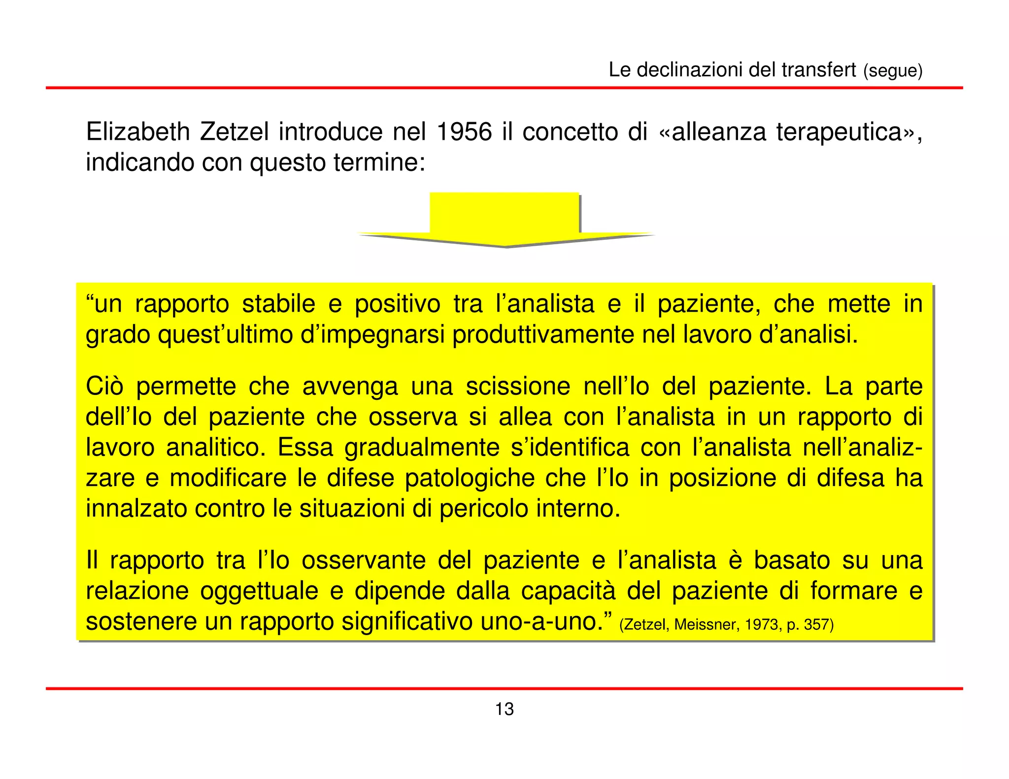 Alleanza terapeutica | PDF