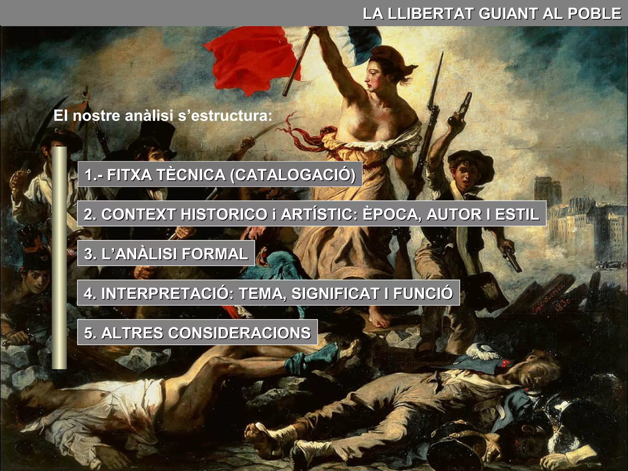 LA LLIBERTAT GUIANT EL POBLE (1830) | PPTX
