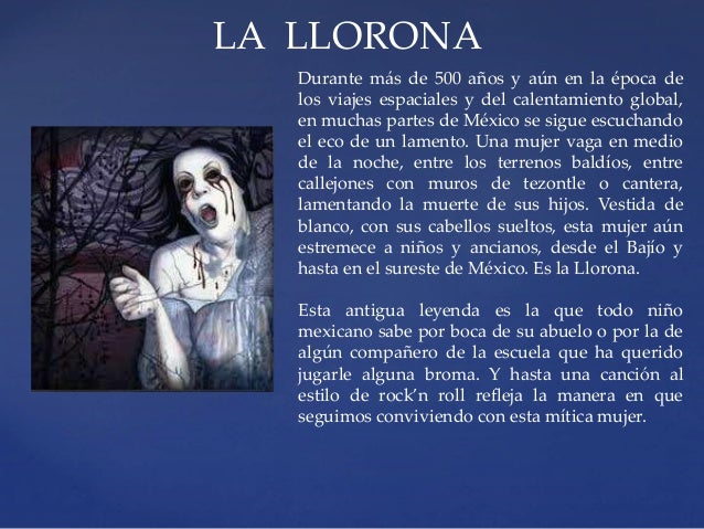 La Leyenda De La Llorona En Nahuatl Y Español www.vrogue.co