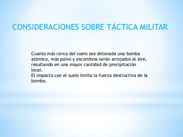 La lluvia radiactiva