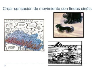 Crear sensación de movimiento con líneas cinétic

 