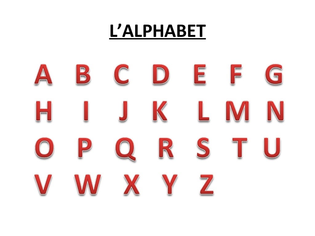 Lalphabet