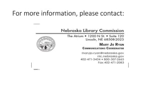 For more information, please contact:
 