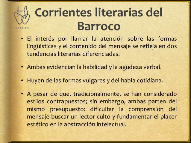 La lírica barroca