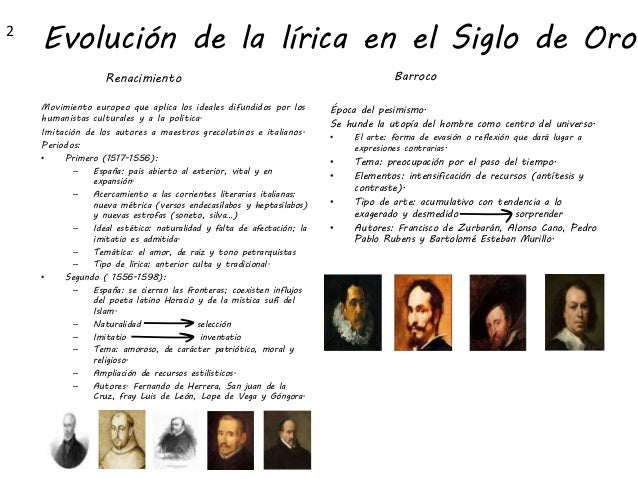 La lírica y la narrativa en los siglos de Oro
