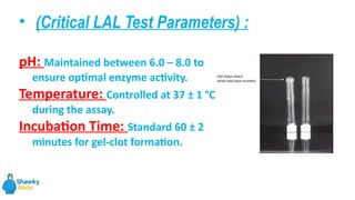 Endotoxin Testing Using LAL: Practical GMP Approach | PPTX