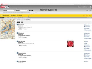 Refinar Busqueda 