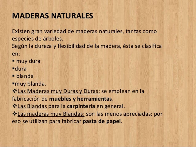 La Madera Pdf