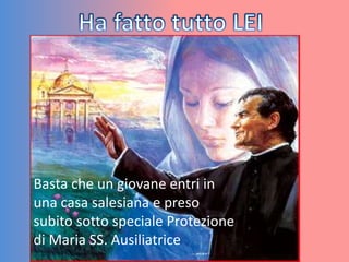 La madonna e don bosco | PPTX