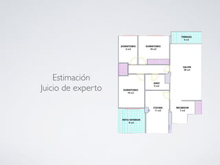 Estimación
Juicio de experto
 
