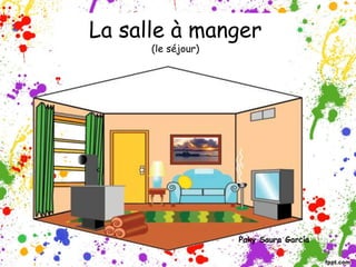 La salle à manger
(le séjour)
Paky Saura García