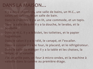 La Chambre 2Les PostersL’ordinateurLa Brosse à CheveuxLe PeigneLa chaiseLe LitL’oreillerLe BureauLe DrapLa commodeL’étagèreLe Tapis