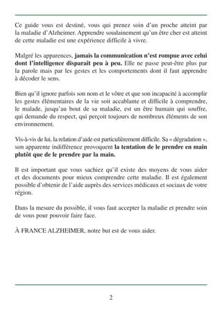 La maladie d'Alzheimer | PDF