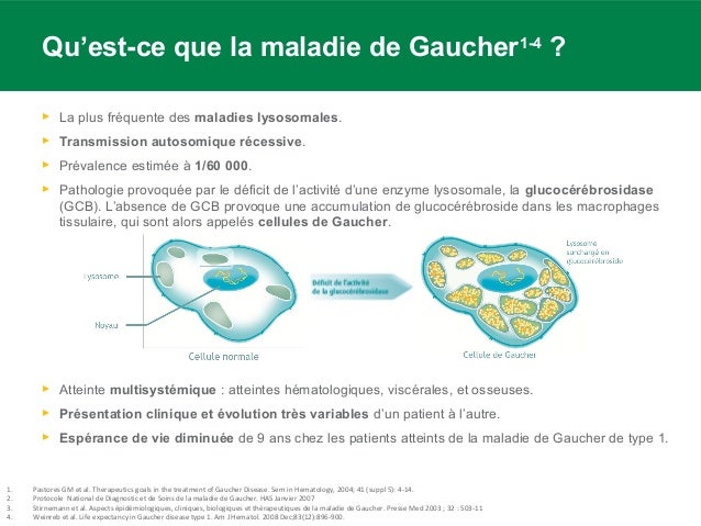 La maladie de gaucher