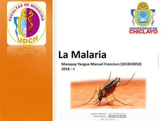 La Malaria en el Perú -M.Y.M.F