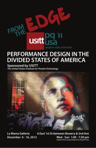 Installation | From the Edge: Performance Design in the Divided States of America