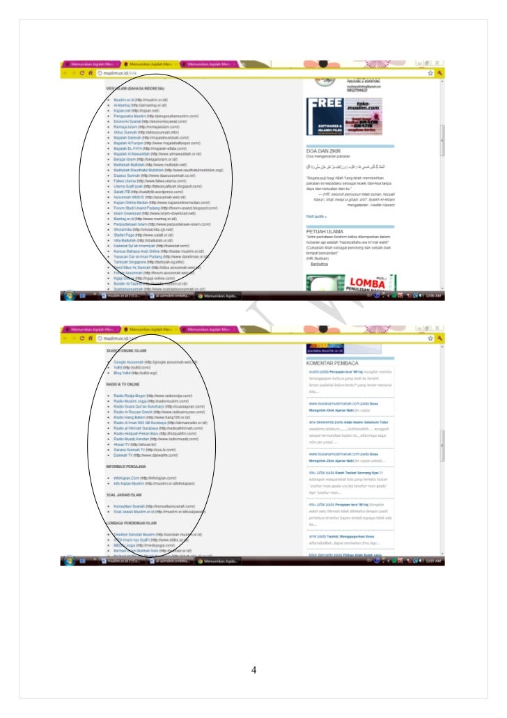 Laman web muslim.or.id