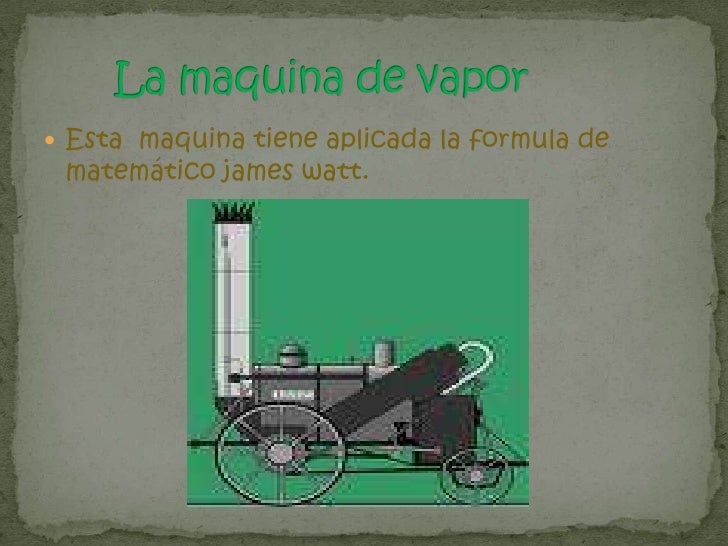 James Watt Inventa La Maquina De Vapor 1769 Noticias Máquina
