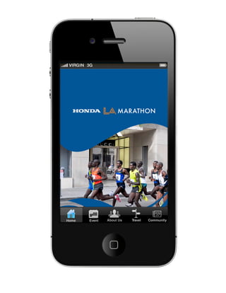 LA Marathon iPhone App
