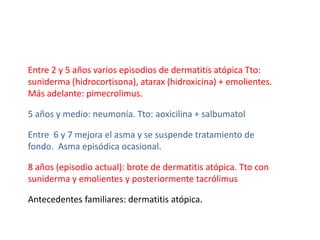 Suniderma La marcha atópica | PPTX