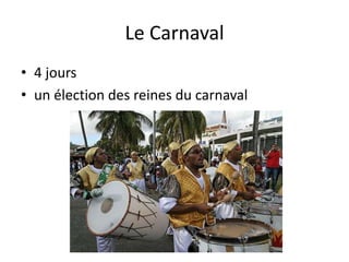 Le Carnaval4 jours un élection des reines du carnaval