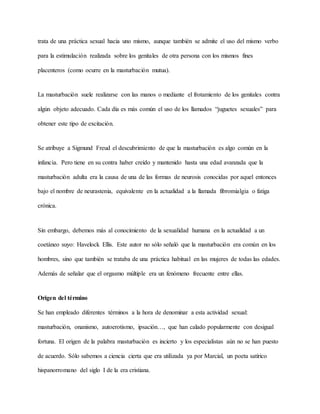 masturbarse es malo segun la biblia PDF) La Masturbación y el Cristianismo: Expansión de las Doctrinas y los  Efectos de Estas main image 0