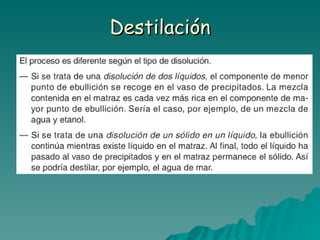 Destilación 
