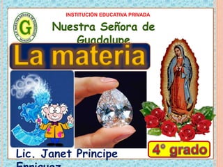 TITLETITLETITLEPresentation TitlePresentation Title
Presentation Title
Subheading goes here
Presentation Title
Your company information
INSTITUCIÓN EDUCATIVA PRIVADA
Nuestra Señora de
Guadalupe
Lic. Janet Principe
 