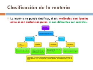La materia y sus transformaciones | PPT