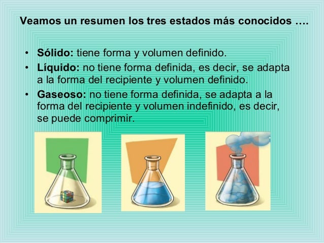 La materia y sus transformaciones