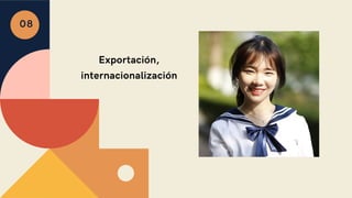 Exportación,
internacionalización
08
 
