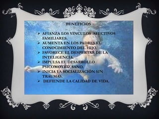 BENEFICIOSAFIANZA LOS VINCULOS  AFECTIVOS FAMILIARES.