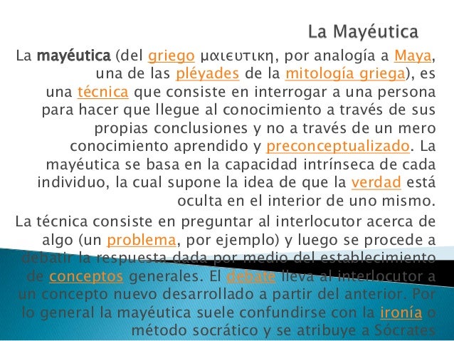 La mayéutica el arte de enseñar con preguntas
