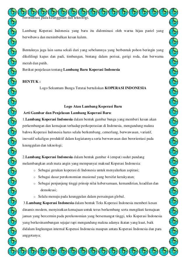  Lambang  koperasi 