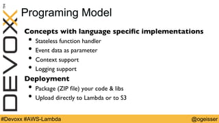 A quick introduction to AWS Lambda | PPT