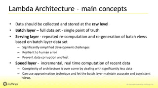 Lambda kappa architecture - the jury are still out | PPTX