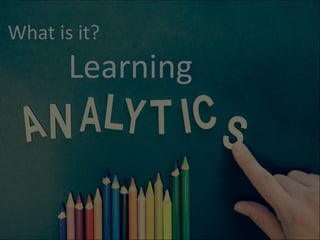 What is it?
Learning
 