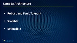 Lambda architecture with Spark | PPTX | Cloud Computing | Internet