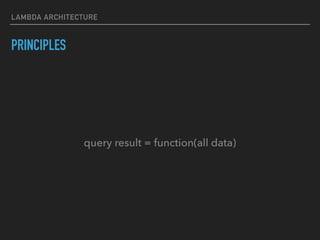 Lambda architecture | PDF