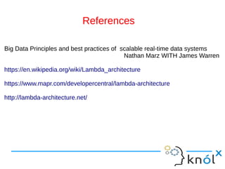 Lambda Architecture with Spark | ODP