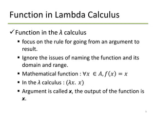 Lambda Calculus | PPTX