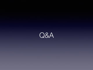 Q&A
 