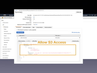 Allow S3 Access
 