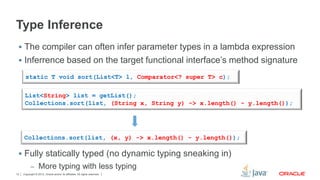 Lambdas and-streams-s ritter-v3 | PPTX