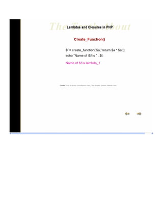 The Truth about Lambdas and Closures in PHP