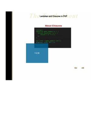 The Truth about Lambdas and Closures in PHP
