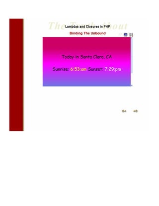 The Truth about Lambdas and Closures in PHP