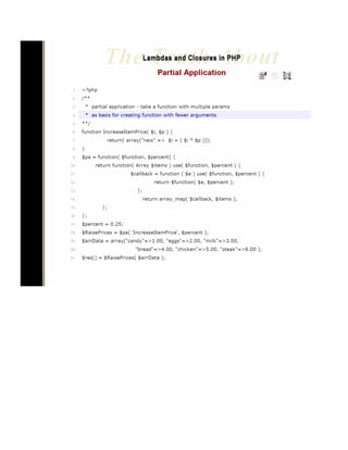 The Truth about Lambdas and Closures in PHP
