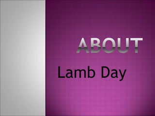 Lamb Day
 