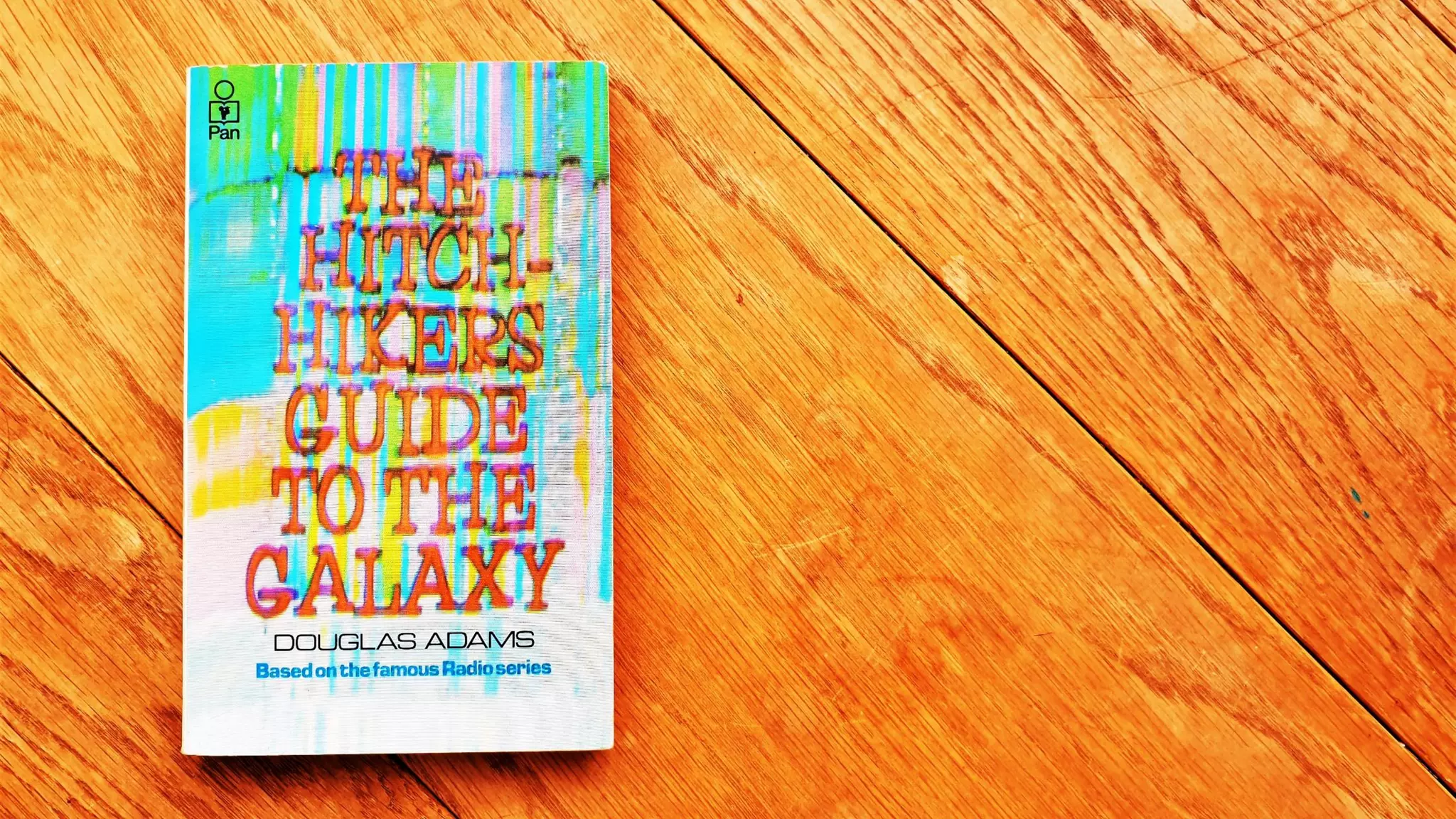 “Oh God,” muttered Ford, slumped against
a bulkhead and started to count to ten.
He was desperately worried that one day
sentient life forms would forget how to do this.
Only by counting could humans demonstrate
their independence of computers.
 